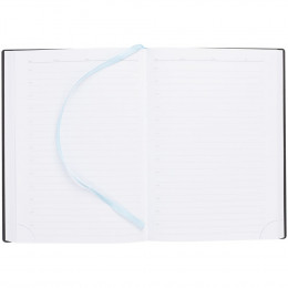 Ежедневник Vivian Metal, недатированный, голубой