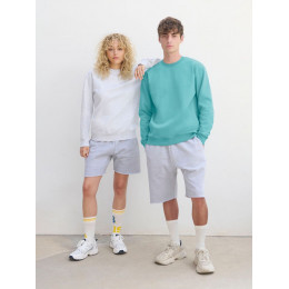 Свитшот унисекс Columbia, светло-серый меланж