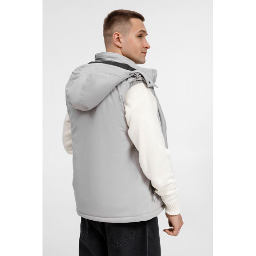 Жилет унисекс Sfera, светло-серый