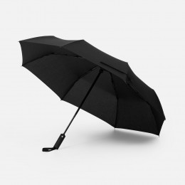 Зонт складной Smooth Move с плавным закрытием, черный