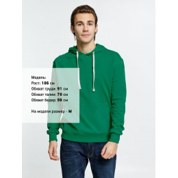 Толстовка с капюшоном Kirenga, зеленая