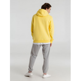 Толстовка с капюшоном унисекс King, желтая