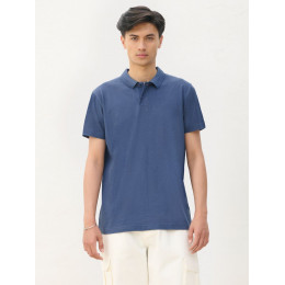 Рубашка поло унисекс Pulse, синяя (джинс)