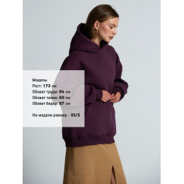 Худи Kulonga Oversize, фиолетовое