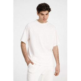 Футболка унисекс оверсайз T2, молочно-белая