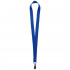 Лента для бейджа Neckband, синяя