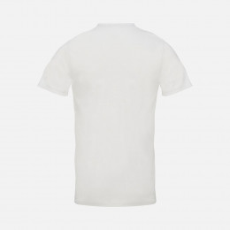 Футболка унисекс Regent с V-образным вырезом, молочно-белая