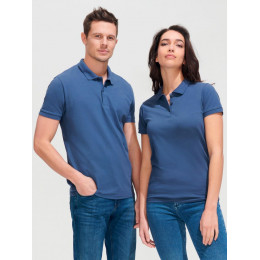 Рубашка поло женская Perfect Women 180 темно-синяя