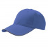 Бейсболка REFLECT, 6 клиньев, синий, полиэстер 65%, хлопок 35%, 180 г/м2, металлическая застежка Бейсболка REFLECT, 6 клиньев, синий, полиэстер 65%, хлопок 35%, 180 г/м2, металлическая застежка