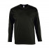 Футболка мужская с длинным рукавом MONARCH, глубокий черный, S, 100% хлопок, 150 г/м2 Футболка мужская с длинным рукавом MONARCH, глубокий черный, S, 100% хлопок, 150 г/м2