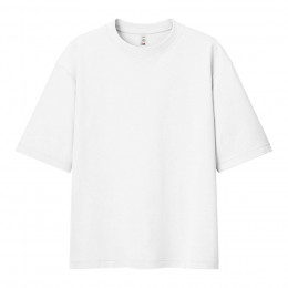 Футболка мужская оверсайз LIBRA, белый, XS/S, 100% хлопок, 220 г/м2