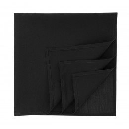 Бандана GOAL-S, чёрный, 100% переработанный полиэстер, 115 г/м2