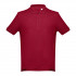 Рубашка-поло мужская ADAM, бордовый, S, 100% хлопок, плотность 195 г/м2