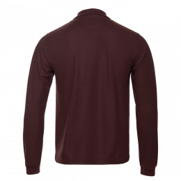 Рубашка поло мужская STAN длинный рукав хлопок/полиэстер 185, 04S