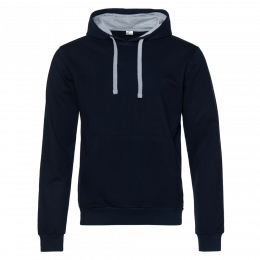 Худи унисекс STAN футер без начёса с контрастным капюшоном 260, 23