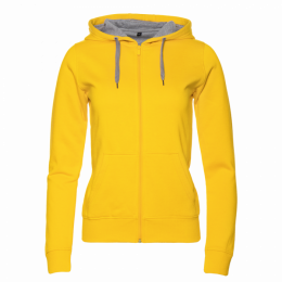 Толстовка женская STAN с капюшоном на молнии футер с начёсом 280, 17W