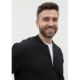 Толстовка унисекс STAN на молнии футер без начёса 245, 65N