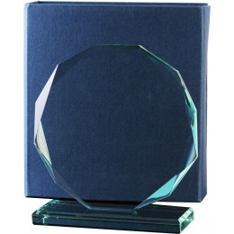 Награда стеклянная (сувенир) 80611/FP (15см) футляр в комплекте